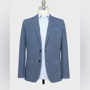 Sid Mashburn Slate Butcher Jacket